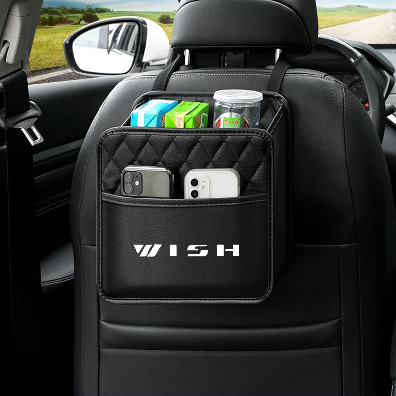 Travel Accessories With Kids - Toyota wishの多機能カーバックシートオーガナイザー、旅行、子供旅行、自動車の保護のための車のアクセサリー