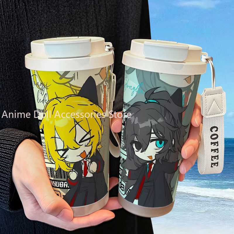 Travel Accessories Company - 520 ミリリットルアニメウォーターカップリムバスカンパニードンキホーテトラベルウォーターボトル大容量飲料ボトルフィットネススポーツ用