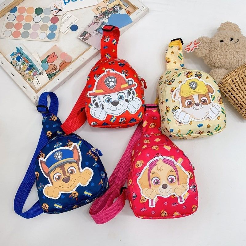 Travel Accessories For Girls - パウ・パトロール カートゥーン クロスボディバッグ 男の子 女の子 子供用