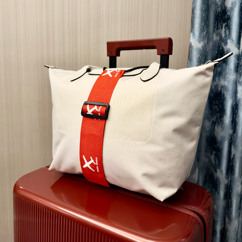 航空機用プリントナイロン製荷物固定ストラップ（1パック入り） - Travel Accessories Kit のレビューと価格