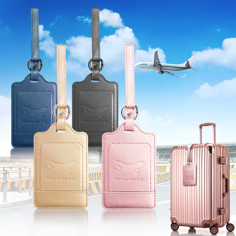 DIY-荷物タグ,金属製のPUレザー,高級ブランド,結婚式の - Travel Accessories Company のレビューと価格