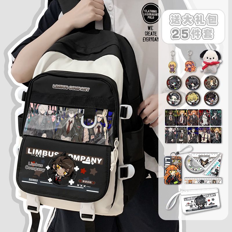 リムバスカンパニーアニメ到着ファッション大容量ガールズボーイ - Travel Accessories Unisex のレビューと価格