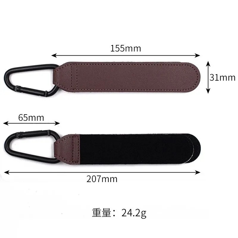 ベビーカーフック ファッションPUレザー製 調節可能なベビー - Travel Accessories For 4 Year Old のレビューと価格