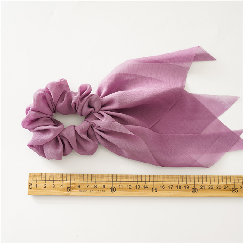 1Pc ファッション 25 センチメートルシフォンロングリボ - Travel Accessories For Girls のレビューと価格