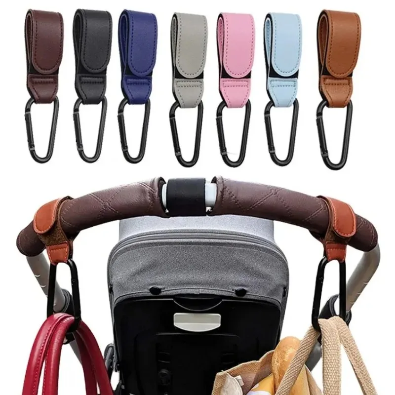 1/2/4個入り レザー製ベビーカー用フック PU製 調節可 - Travel Accessories For 4 Year Old のレビューと価格