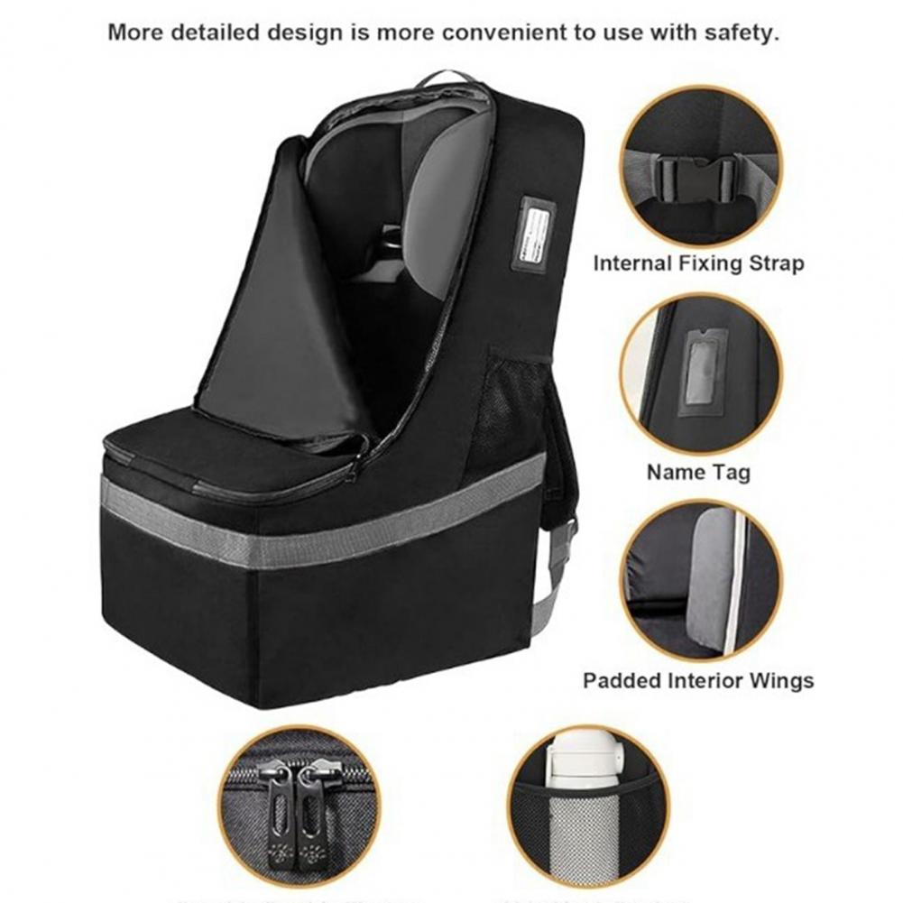 カーシートトラベルバックパック ユニバーサルフィット パッド - Car Seat Travel Bag のレビューと価格