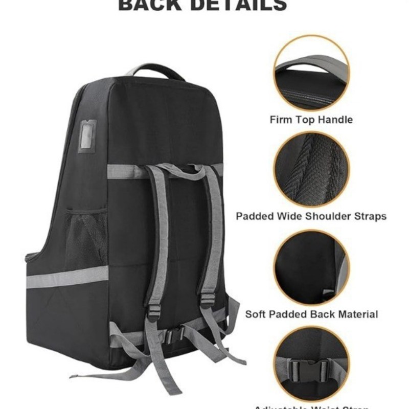 カーシートトラベルバックパック ユニバーサルフィット パッド - Car Seat Travel Bag のレビューと価格