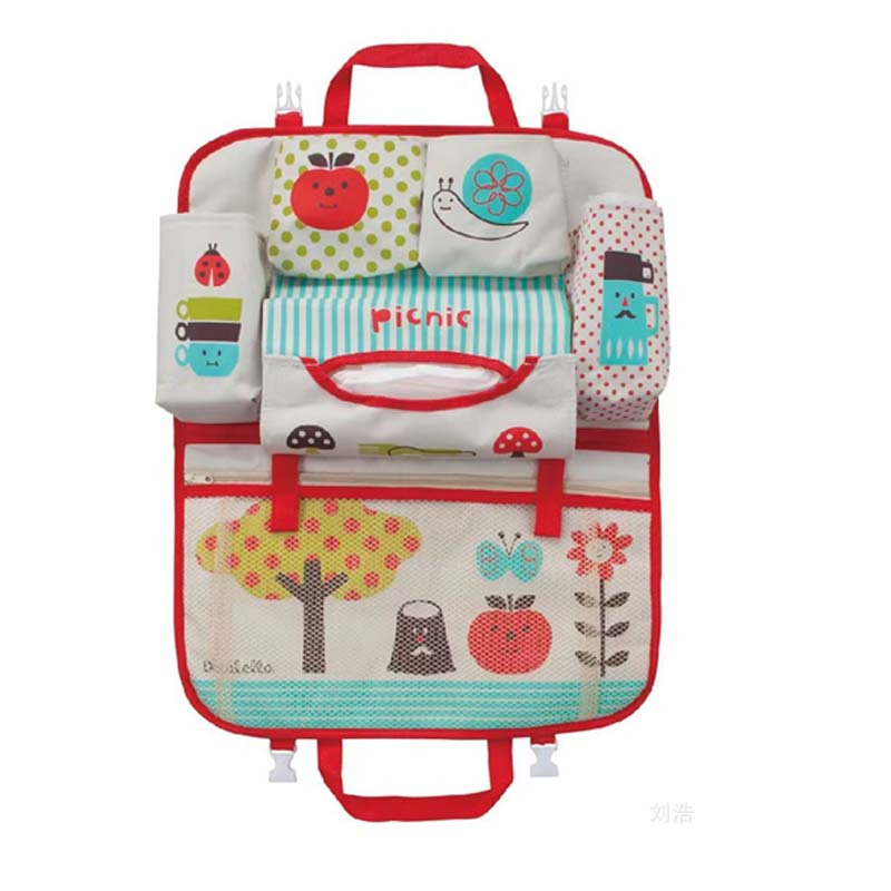 漫画ベビーカーシートバック収納袋、大容量多機能ハンギングバッ - Car Seat Travel Bag のレビューと価格
