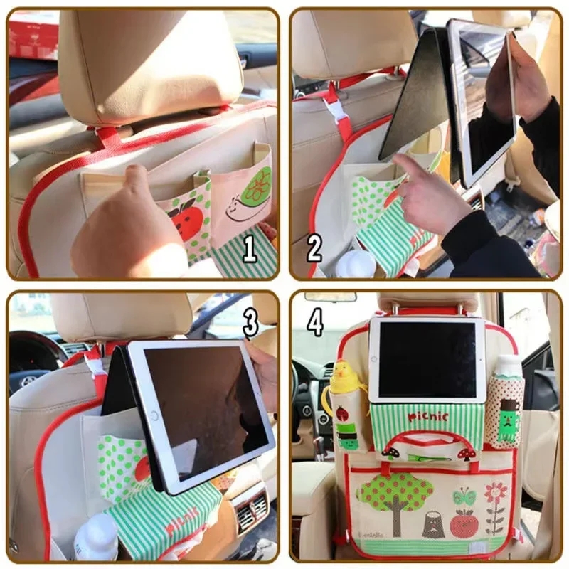漫画ベビーカーシートバック収納袋、大容量多機能ハンギングバッ - Car Seat Travel Bag のレビューと価格