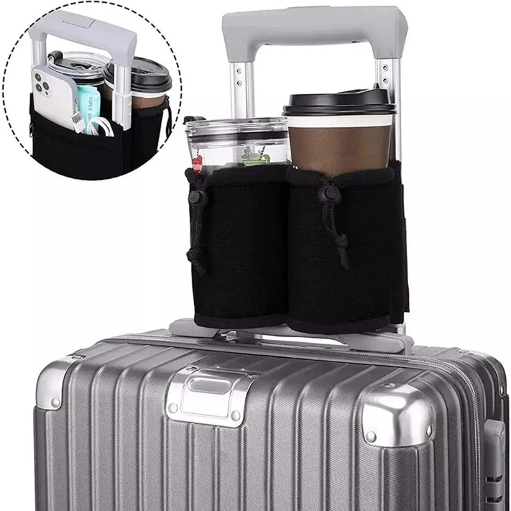 新しい荷物用ハンドル付きウォーターボトルホルダーバッグ、デュ - Travel Access のレビューと価格