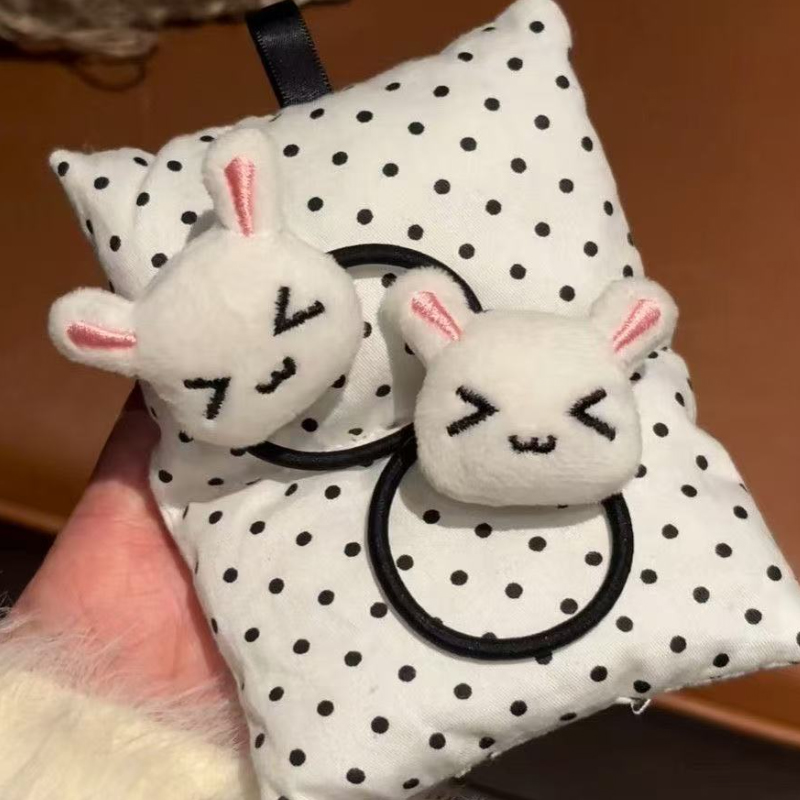 甘いぬいぐるみバニーヘアネクタイかわいいウサギのヘアバンドロ - Travel Accessories Girls のレビューと価格