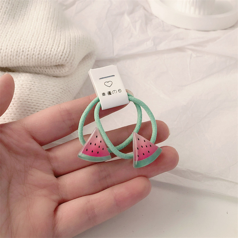 キッズキャロットヘアタイ 5ペア 滑り止め弾性ヘアバンド 女 - Travel Accessories With Kids のレビューと価格