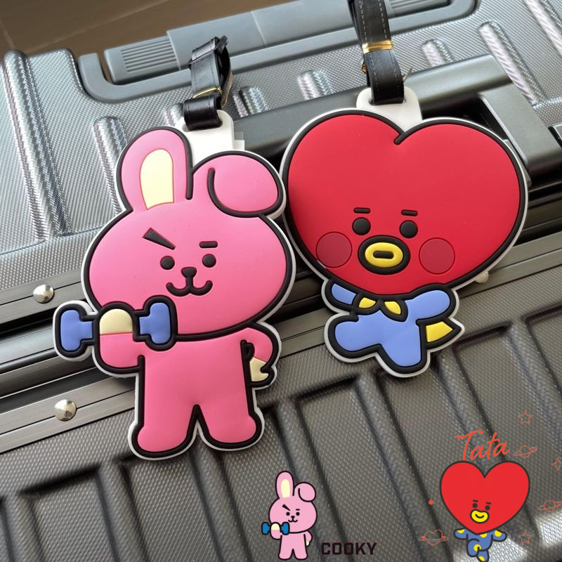 BT21のかわいいキャラクターキーホルダー、カワイイユニセッ - Travel Accessories Unisex のレビューと価格