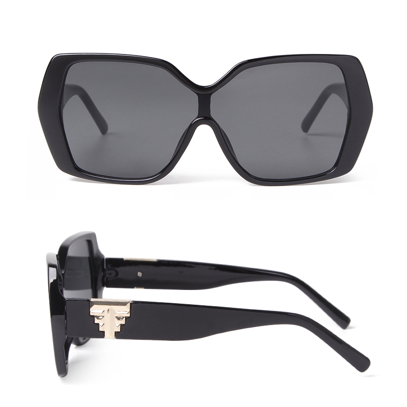 ZXIAC ファッションレトロ特大スクエアサングラス女性ブラ - Travel Accessories Brand のレビューと価格