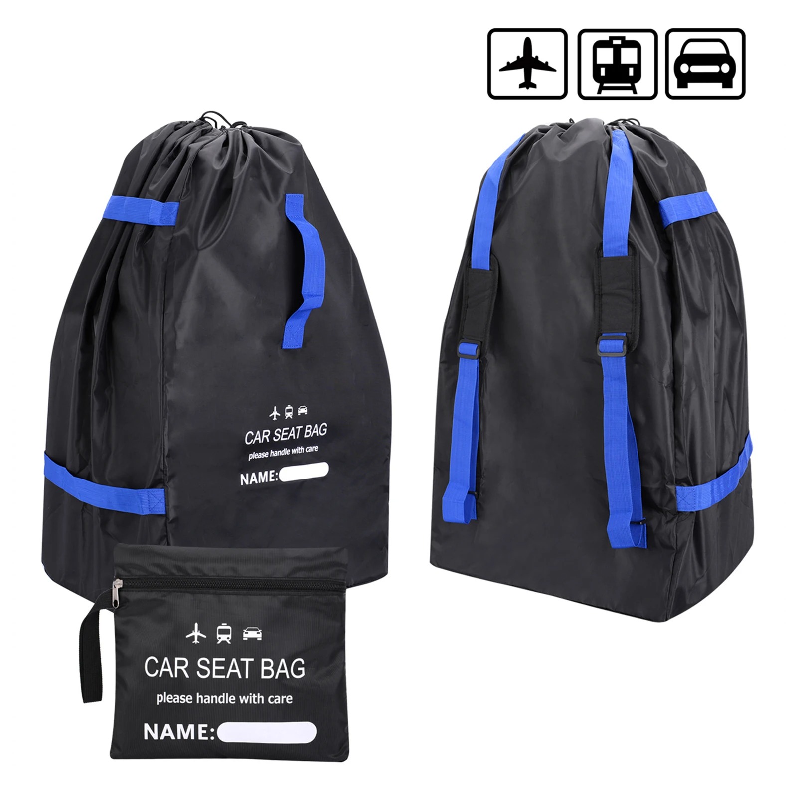 カーシートバッグ バックパック ユニバーサル ベビーカーシー - Car Seat Travel Bag のレビューと価格