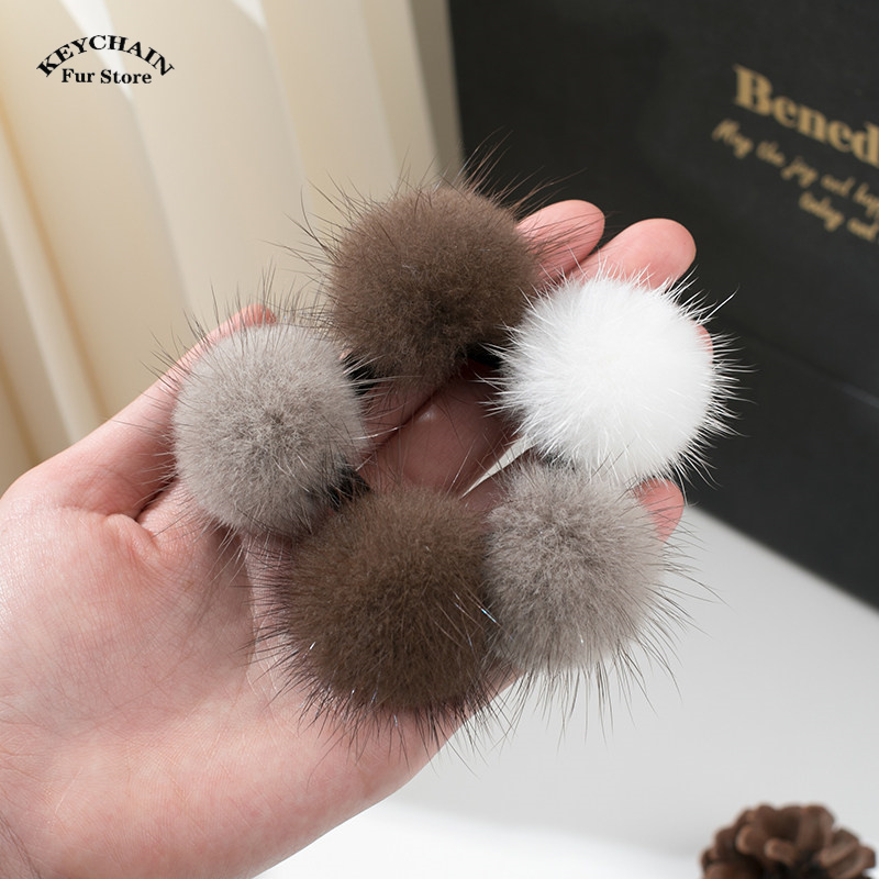 女の赤ちゃんぬいぐるみ弾性リアルファーヘアバンド小さなゴムヘ - Travel Accessories For 4 Year Old のレビューと価格