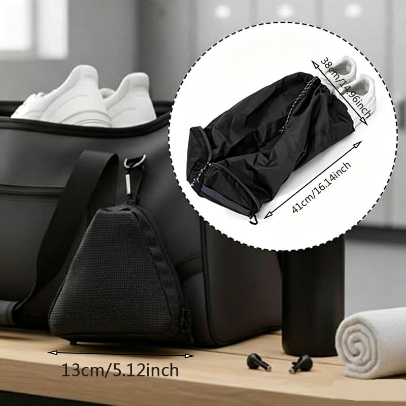 サッカーシューズやバスケットボールシューズ用の、持ち運び可能 - Shoe Bag Travel のレビューと価格