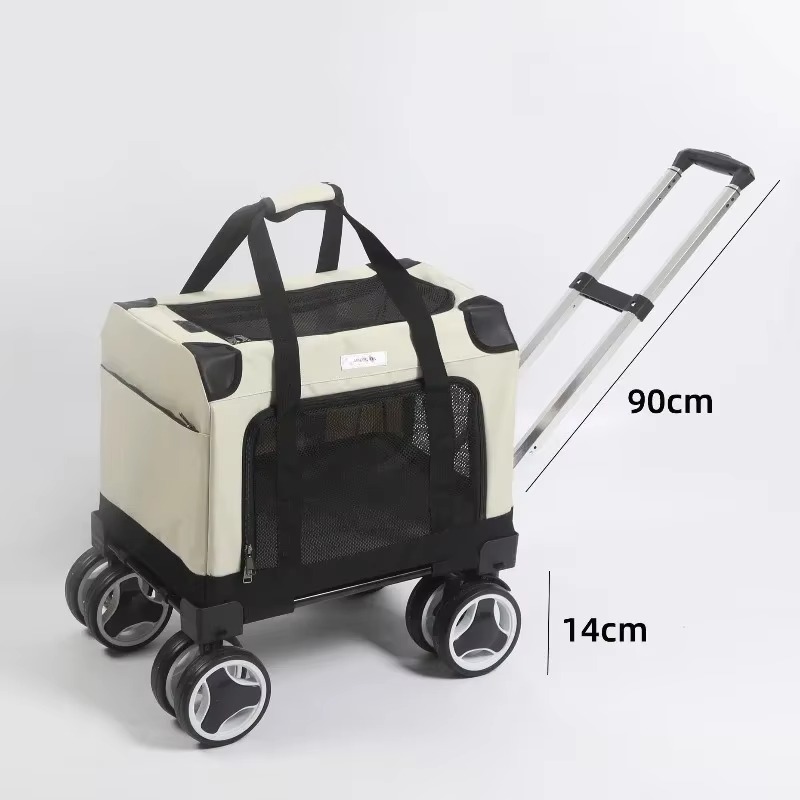 ファースターラージペットローリングキャリア（ホイール付き）多 - Car Seat Travel Bag のレビューと価格