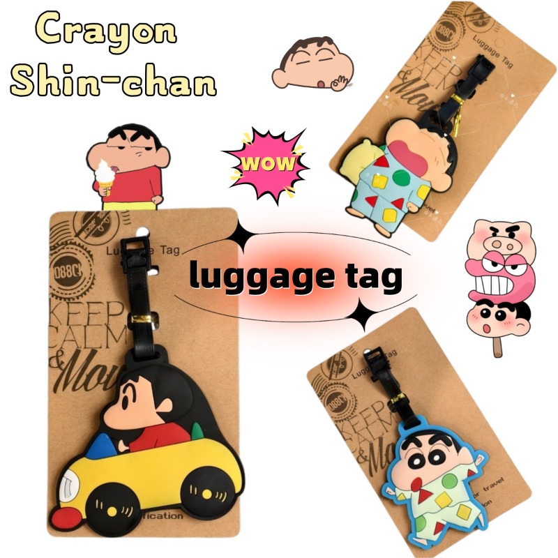 クレヨンしんちゃん漫画アニメキャラクターファッション荷物タグ - Travel Accessories Unisex のレビューと価格