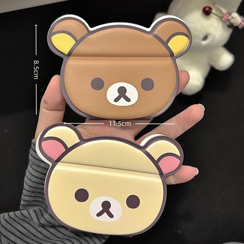リラックマ折りたたみ化粧鏡かわいいシンプルなポータブル手持ち - Travel Accessories Unisex のレビューと価格
