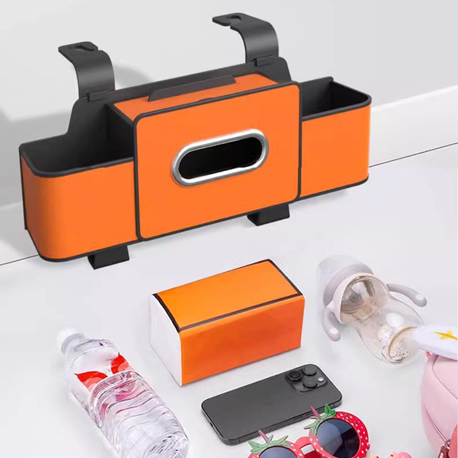 4 in 1 車用オーガナイザー 後部座席ヘッドレストティッ - Car Seat Travel Bag のレビューと価格