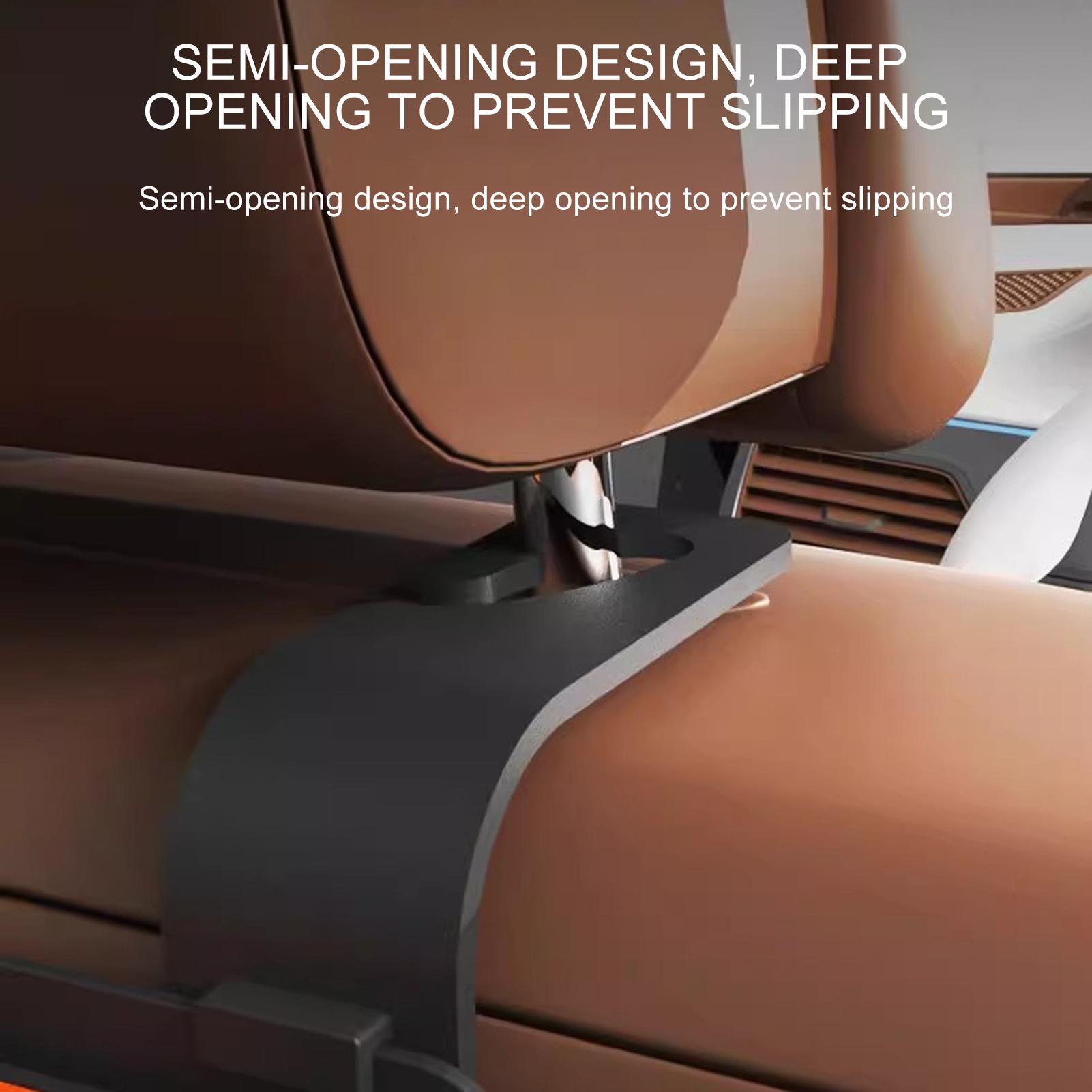 4 in 1 車用オーガナイザー 後部座席ヘッドレストティッ - Car Seat Travel Bag のレビューと価格