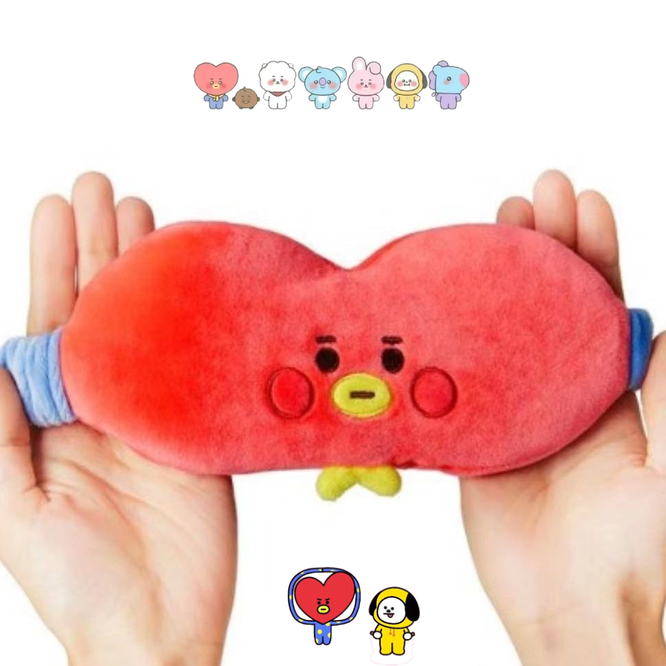 BT21漫画のかわいいぬいぐるみアイマスク カワイイ 男女兼 - Travel Accessories Unisex のレビューと価格