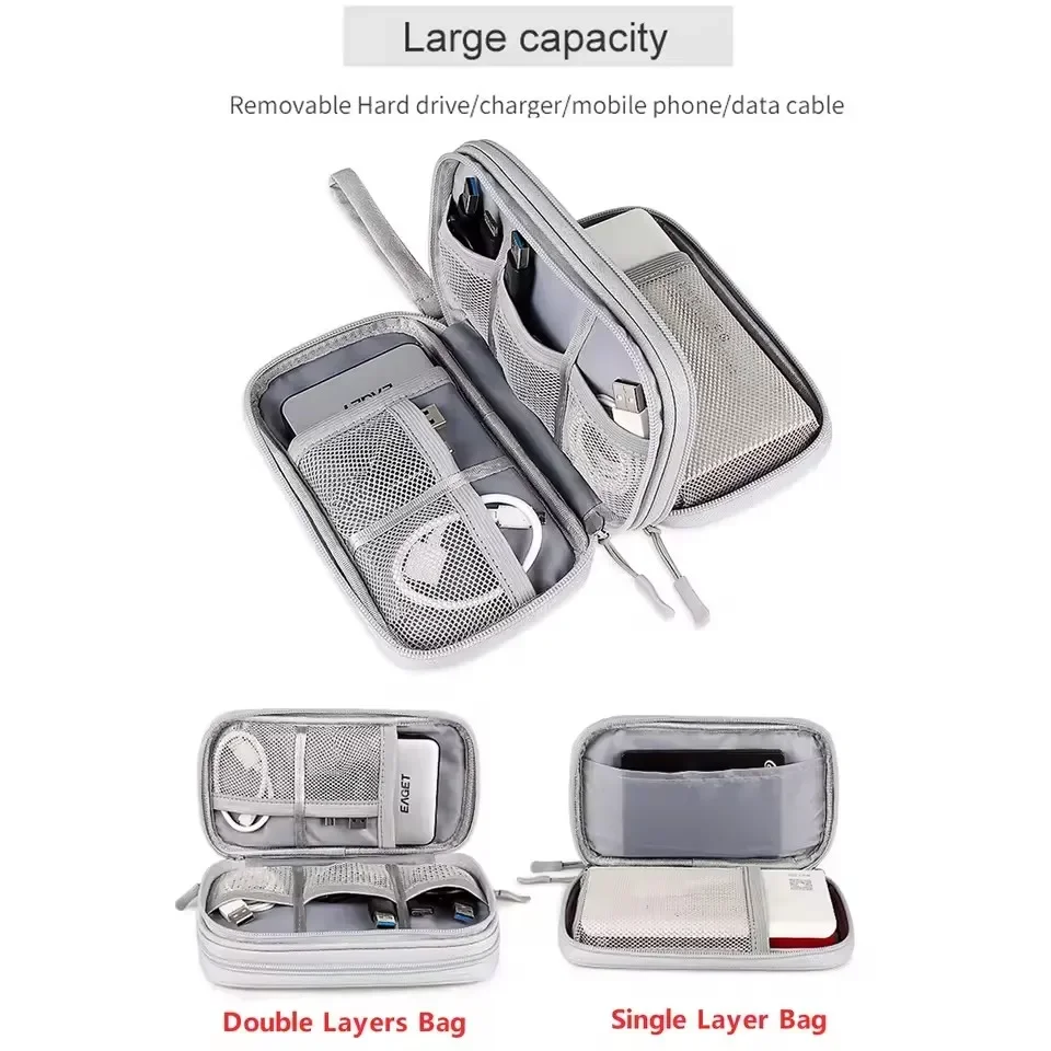 トラベルケーブルバッグ ポータブルデジタル収納ポーチ 充電器 - Travel Access のレビューと価格