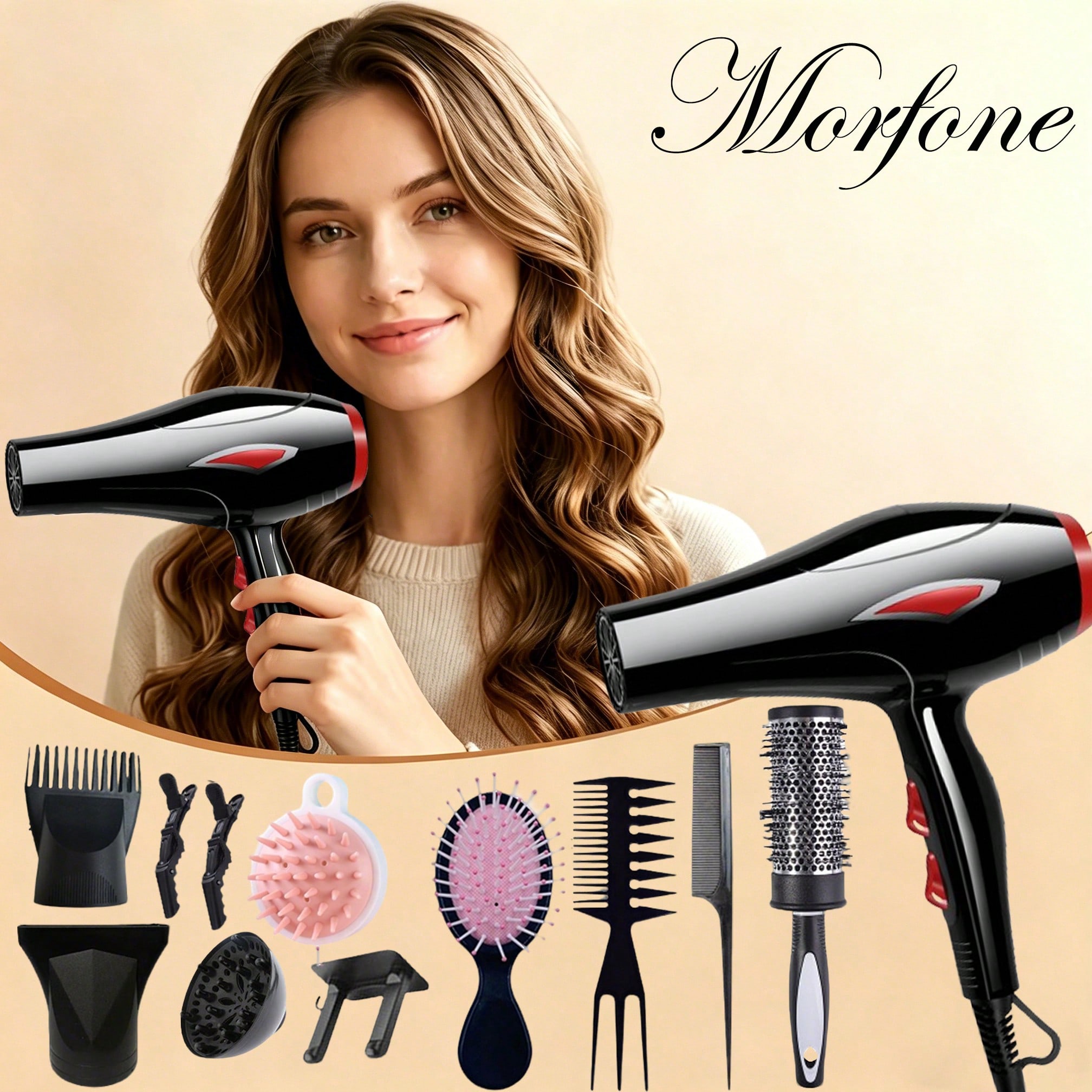 オールインワンのハイエンド家庭用プロ仕様ヘアドライヤー。 ヘ - Travel Accessories As Gifts のレビューと価格