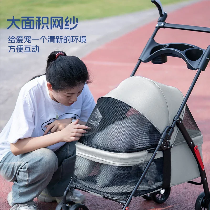 ペットカート Amazon 犬猫用カート 小型ペット用 軽量 - Travel Accessories In Amazon のレビューと価格