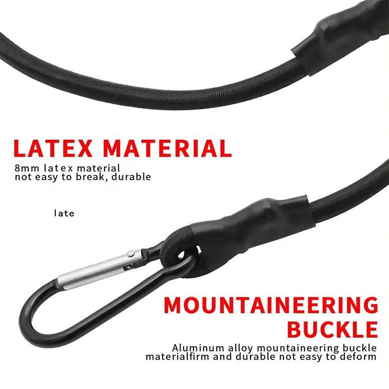 30～210cm伸縮式弾性ロープ 軽量フック付き 弾性ロープ - Travel Accessories Kit のレビューと価格