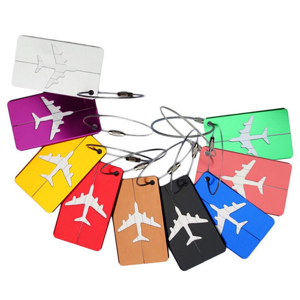 トラベルバッグ用の再利用可能なアルミニウム製ラゲッジタグ,収 - Travel Access のレビューと価格