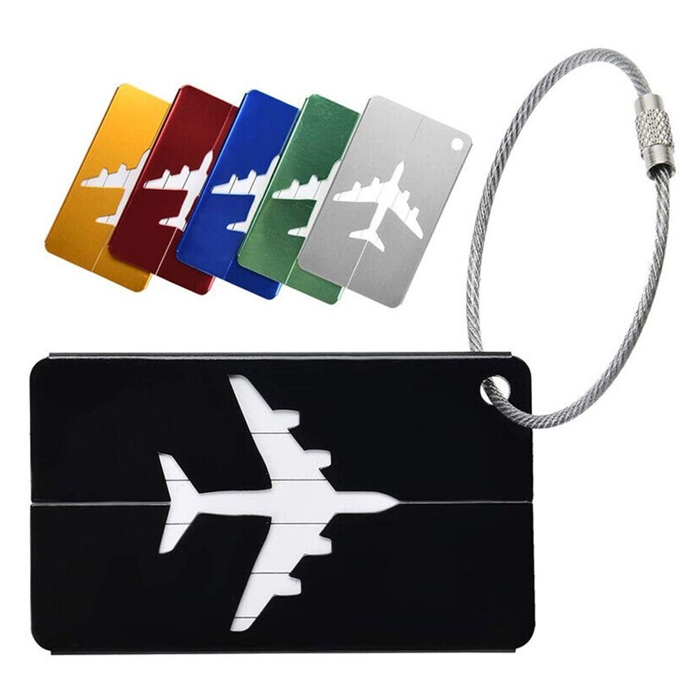 トラベルバッグ用の再利用可能なアルミニウム製ラゲッジタグ,収 - Travel Access のレビューと価格