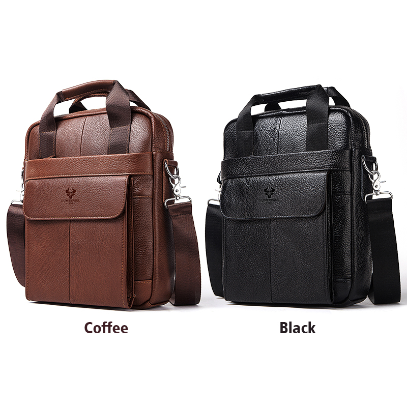 耐久性のある本革バッグ男性用高品質ビジネスクロスボディスリン - Travel Accessories Italy のレビューと価格