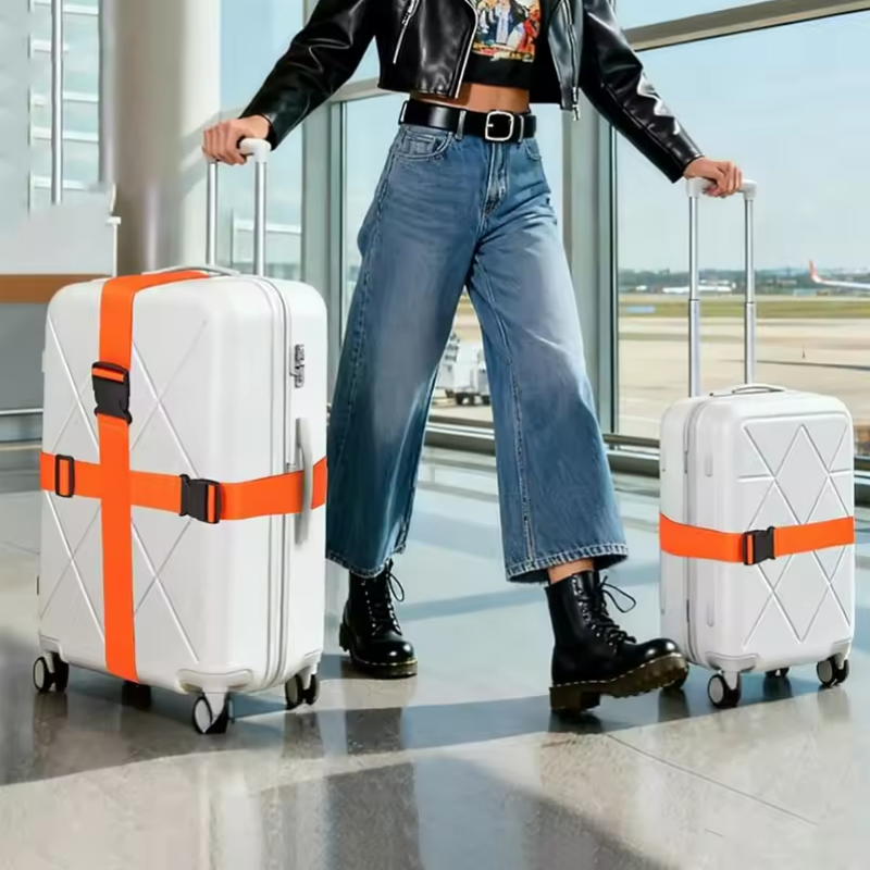 4個入りラゲージストラップセット、荷物固定ストラップ、ラゲー - Travel Accessories Kit のレビューと価格